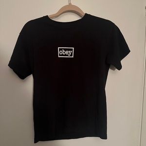 Obey shirt black